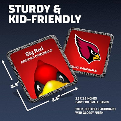 MasterPieces Sports Games - NFL Mascots Matching Game - Game for Kids and Family - Laugh and Learn - style: Mascots