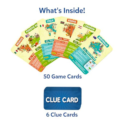 Skillmatics Guess in 10 Countries of The World, Perfect for Boys, Girls, Kids & Families Who Love Card Games, Educational Toys, Travel Games, Trivia, Gifts for Ages 8, 9, 10 & Up - style: 8. Countries of the World