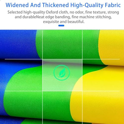 2-Pack Family Teamwork Mats (19.68ft/26.24ft) - Oxford Fabric for Backyard Activity, School Carnivals & Neighborhood Playdates(8M/26.24ft) - size: 8M/26.24ft