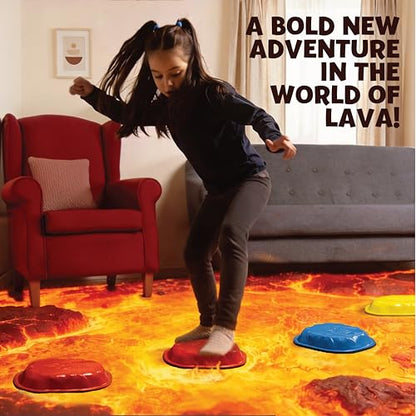 Goliath The Original The Floor is Lava! Game by Endless Games - Interactive Game for Kids and Adults - Promotes Physical Activity - Indoor and Outdoor Safe - Stepping Stones