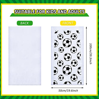 Cindeer 12 Pcs Potato Sack Race Bags Sports Themed Potato Race Jumping Bags 40 x 20 Inches for Adults Family Party Games and Activities Party Supplies(Soccer) - style: Soccer
