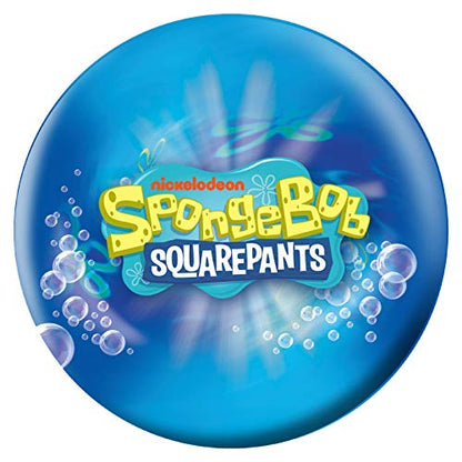 On The Ball Bowling Spongebob Themed Undrilled Bowling Ball - color: SpongeBob & Patrick, size: 15 lbs