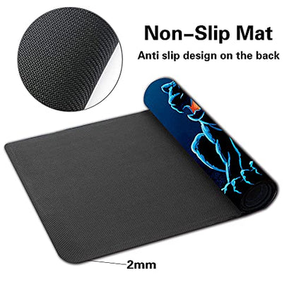 Board Game MTG Playmat Games Size 60X35 cm CCG Compatible for MTG CCG RPG Trading Card Game (All-Hallow'S-Eve) - color: All-hallow's-eve