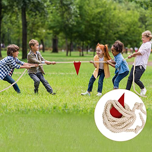 25FT Tug of War Rope for Kids & Adults - Field Day Family Reunion Games, Lawn Camping Picnic Activities, Backyard Carnival Fun for Team Building