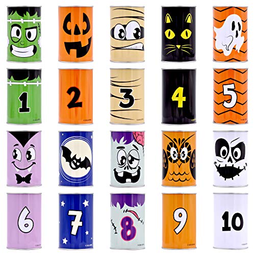 JOYIN 13 Pcs Halloween Carnival Can Bean Bag Toss Games for Kids & Adults Trick or Treat Decoration, Home Decor Party Favors Supplies, Homeschooling Backyard Game - style: Toss Game