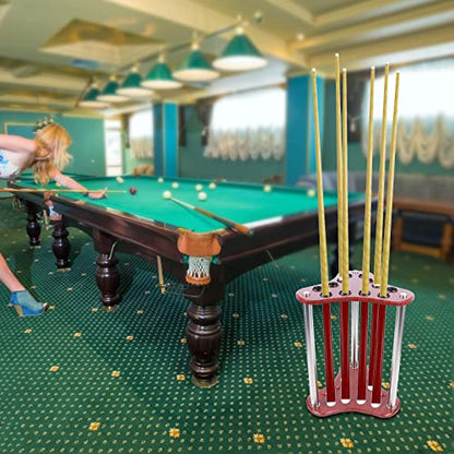 12 Holes-Club Organizers Club Display Billiards Cue Sticks Putter Rack Corner Billiard Ball Poles Holder can Holds 12 Pool Sticks - style: style 8