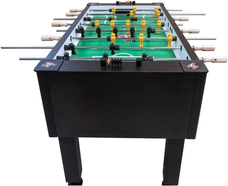 Tornado Classic II Foosball Table Soccer Game (Black) - color: Classic II