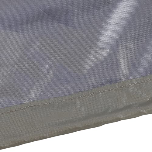 Generic PingPong Table Cover, Water Proof Table Tennis Cover, 190 Silver Coated Polyester Taffeta Dust Proof Sheet with Zipper, 155x75x144cm