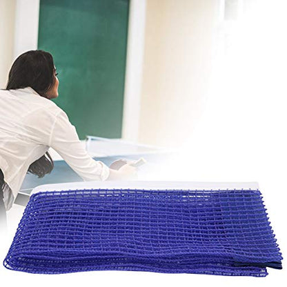 FILFEEL Portable Polyester Table Tennis Net with Metal Bracket for Indoor and Outdoor Play – Compact Sports Replacement Accessory in Blue