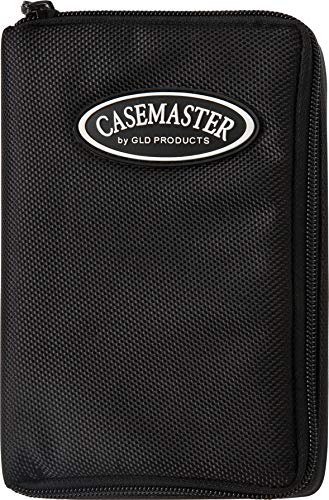 Viper by GLD Products Casemaster Select Nylon Steel and Soft Tip Dart and Accessory Case, Holds 3 Darts, Foam Cushion Allows Flights to be Stored Open without being Crushed