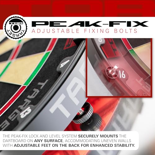 Target Darts TOR Dartboard & Dart Board Bundles | Competition Standard Steel Tip Board with Fixing Kit | Also Available: Special Edition Luke “The Nuke” Littler Board and Surround or Star Wars Galaxy - style: Tor Board