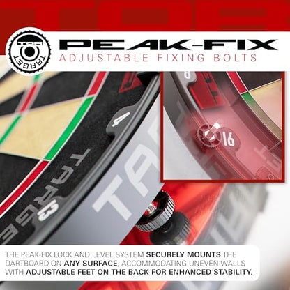 Target Darts TOR Dartboard & Dart Board Bundles | Competition Standard Steel Tip Board with Fixing Kit | Also Available: Special Edition Luke “The Nuke” Littler Board and Surround or Star Wars Galaxy - style: Tor Board