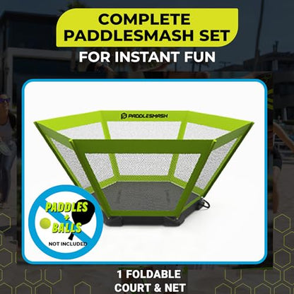 PaddleSmash - Pickleball Yard Game As Seen on Shark Tank - Beach, Backyard, Tailgate & Lawn, Outdoor Activities for Adults and Family - Easy Assembly - style: Without Paddles
