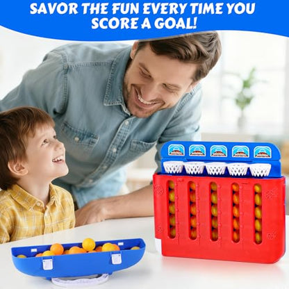 Mini Tabletop Basketball Games for Kids and Adults, Desktop Shooting Games, Portable Handbag-Style Desk Toys for Office for Adults,Gifts for Basketball Lovers