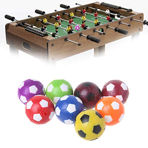 2 Pack Miniature Foosball Balls Replacements Table Soccer Balls 36mm Soccer Foosalls Regular Size Foosball Set of 2