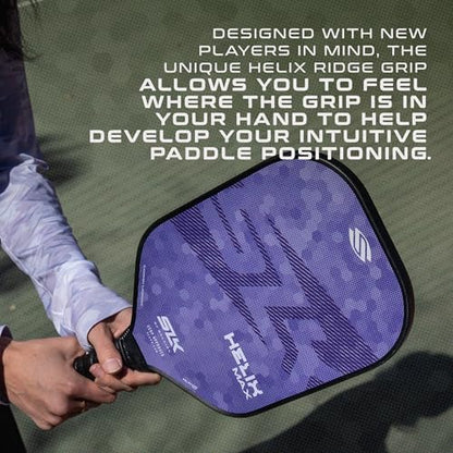 Selkirk Sport SLK Helix Pro Pickleball Paddle | Carbon Fiber & Fiberglass - color: Camo Hex