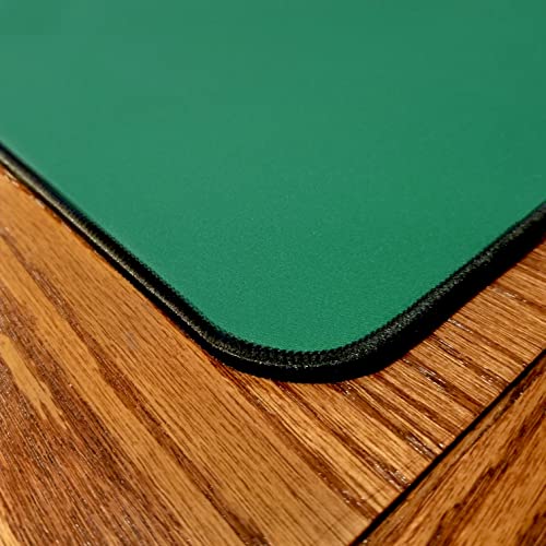 Board Game Playmat [2.5'x4'/Thick Super Cushioned/Stitched Edge/Water Resistant] with Carrying Case - for Tabletop Board Games, Card Games, RPG Games (Small, Green) - color: Green, size: Small (2.5'x4')