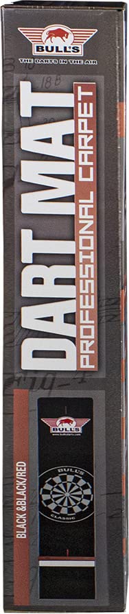 Bulls Darts Carpet Dart Mat with Raized Oche - 300 x 65cm