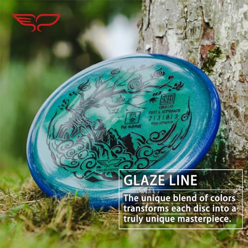 yikundiscs Yikun Professional PDGA Disc Golf Stable Putt & Approach 170-175g Glaze Line Putter Perfect for Outdoor Games and Competition