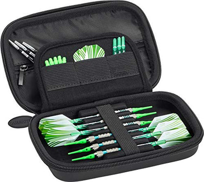 Casemaster Sentinel 6 Dart Case, Black Zipper - color: Black