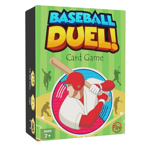 Card Game – Fast-Paced Puzzle & Strategy Baseball Game for Kids, Teens & Adults | 2–4 Players or Team Play | Ages 7+ | Little League to MLB-Inspired Sports Family Game Night Fun
