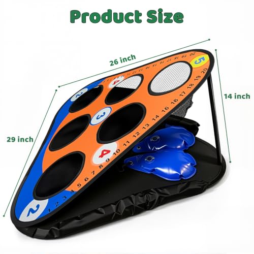 Pool Cornhole Board Set, Pool Corn Hole Game Floating | Swimming Pool Games for Adults and Family, Cool Summer Party Gift for Teen, Portable and Easy Setup Beach Toys