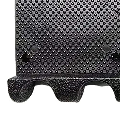 harayaa Pool Cue Holder Billiard Cue Rack Rubber Stand Stick Storage Table Furniture Set Wall Mount Portable Design Suitable for Game - color: 2 Place Black