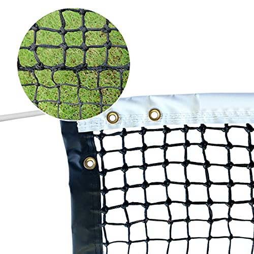 Tennis Net 42FT Professional Heavy Duty Nylon Net, Compatible with All Standard Tennis Posts, Included Indoor Outdoor Court - style: double-layer tennis net