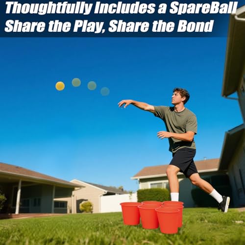 Bucket Toss Replacement Balls 3 Pack for Outdoor Yard Game - style: Racquetball