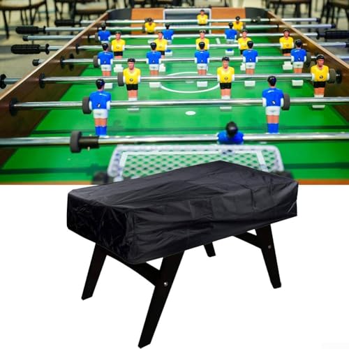210D Oxford Fabric Football Table Cover, Full Protection from Rain, Snow and Dust, Improved Stability with Adjustable Buckles