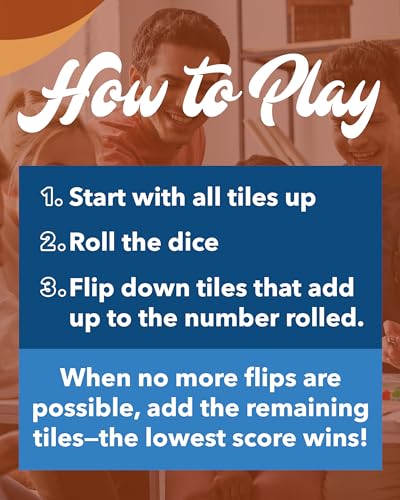 WE Games 12 Number Shut the Box Board Game- Black Stained Wood Box with Lid - color: Black Stained Wood