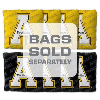 YouTheFan NCAA 2' x 4' Slogan Series Professional Wood Cornhole Game - color: Appalachian State Mountaineers
