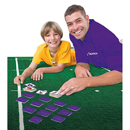 MasterPieces Officially Licensed NFL Minnesota Vikings Picture Matching Card Game for Kids and Families - style: Minnesota Vikings
