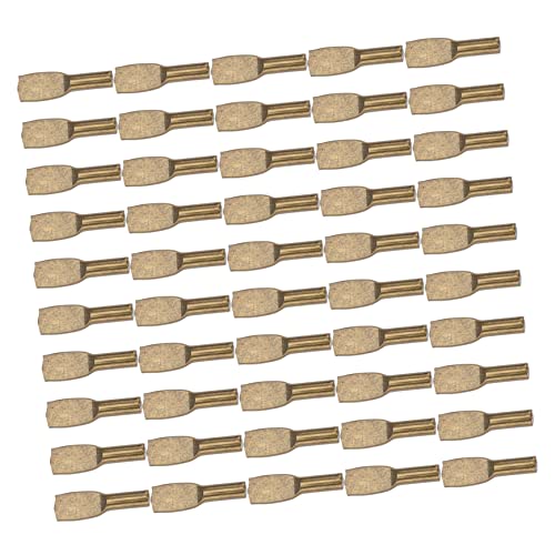 HANABASS Small Shelf Bracket 50pcs Pong Racket Fixing Support Pins for Peg Board Shelves