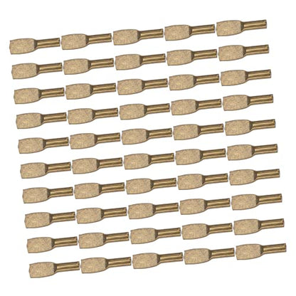 HANABASS Small Shelf Bracket 50pcs Pong Racket Fixing Support Pins for Peg Board Shelves