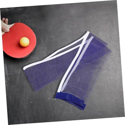 UKCOCO Portable Table Tennis Net with Posts for Training Practice Lightweight Design for Easy Setup Suitable for All Ages for Use