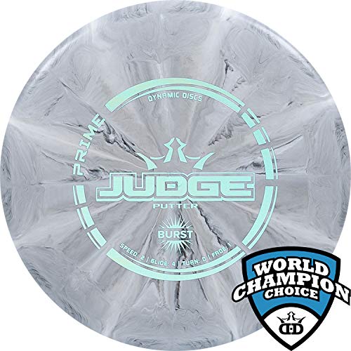 Dynamic Discs Judge Disc Golf Putter, Men and Women Frisbee Golf Putter Set, 170g+, Discs Golf Color & Stamp Will Vary, 5 Pack - style: Prime Burst