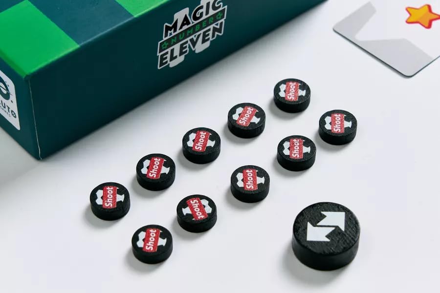 [Pluto Games] Magic Number Eleven – Tactical 2‑Player Football Strategy Game (Ages 14+, 30‑45 min)