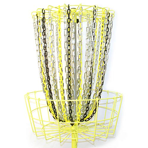 Disc Store Disc Golf Basket Chain - Plastic Chain for Frisbee Golf Baskets, Light Weight and Highly Visible Target Chain Accessory for Disc Games, Approximately 28 inches - color: Black