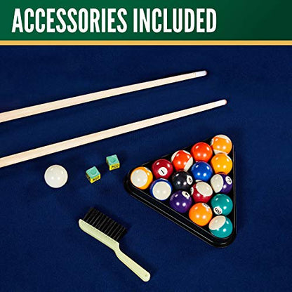 Barrington Billiards Multiple Styles Pool Table, Preassembled Playfields with Complete Billiard Accessory Sets, Perfect for Family Game Rooms | Multiple Styles - style: 7 Ft. Modern