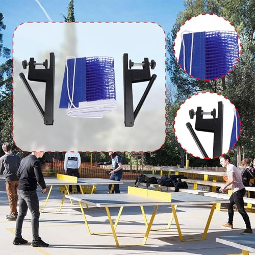 Table Tennis Net Posts Set Stable Equipment for Games Competition Training