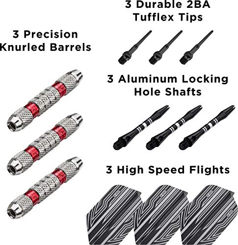 Viper Wind Runner Soft Tip Darts, 18 Grams - color: Red