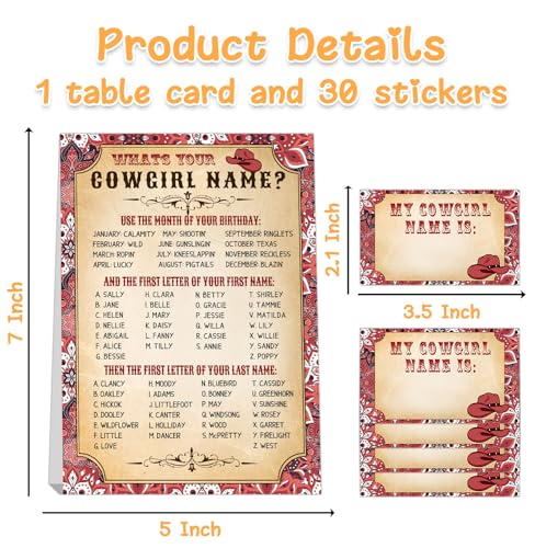 Cowgirl Birthday Party Decoration,Western Party Decorations,Cowgirl Birthday Party Sign for Girls, Cowgiel Birthday Decoration, Kids Cowgirl Activity Cards, Cowgirl Activity Decoration Supplies - style: Cowgirl 2