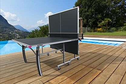 Butterfly Active 5000 Outdoor | Weatherproof Top - Withstands Any Environment | Leave Outdoors Year-Round | Quick Assembly | Regulation 6" Net Set Included | Warranty: Top = 10-Year & Frame = 3-Year