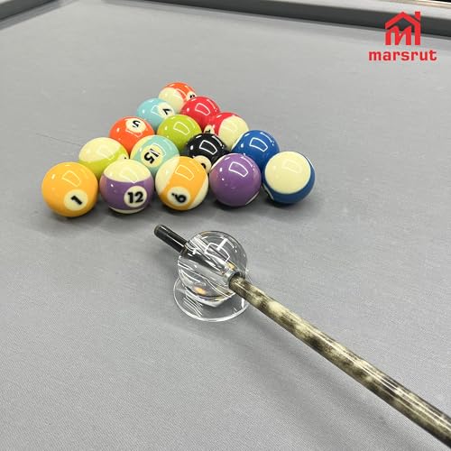 Billiards Training Aids, Stroke Trainer, Transparent Billiard Ball Stroke Billiards Artifact Accessories Multifunction for Pool Table, Angle Aiming Practice Tool for Exerciser Beginners Snooker (1Pc)