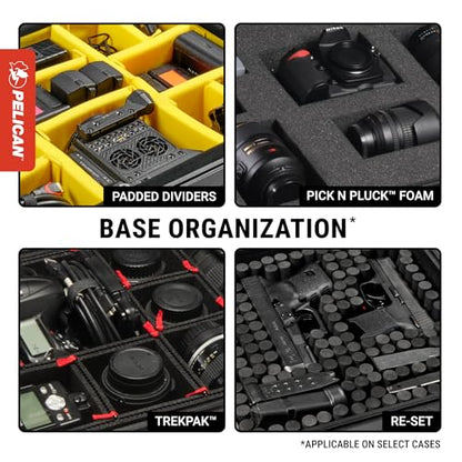 Pelican 1650 Case With Foam (Black) - color: Black, style: With Foam
