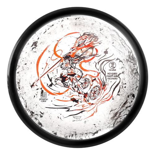 Yikun Disc Golf| Pro Worlds 2025 Limited Edition | | Fairway-Distance Hybrid Disc | Max 100m+ Flights for All Skill Levels | Late-Turn Glide & Reliable Fade | PDGA Approved 170-176g - color: black
