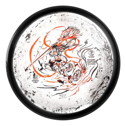 Yikun Disc Golf| Pro Worlds 2025 Limited Edition | | Fairway-Distance Hybrid Disc | Max 100m+ Flights for All Skill Levels | Late-Turn Glide & Reliable Fade | PDGA Approved 170-176g - color: black