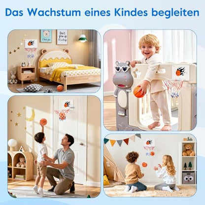 SEISSO Indoor Mini Basketball Hoop for Kids, Wall Basketball Hoop for Bathroom Office, Suction Cup Basketball for Kids Boys Girls Suction Cup Basketball Toy Lovers