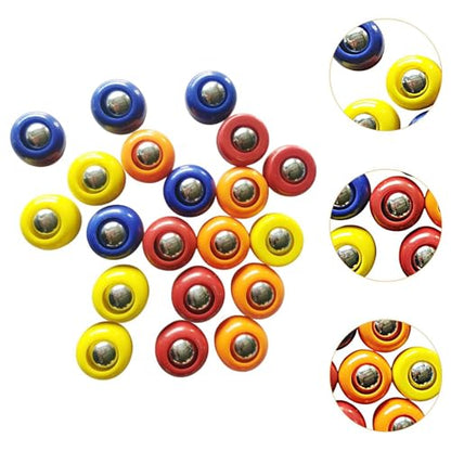 10 Pieces Shuffleboard Pucks Accessories Indoor Game Tabletop Equipment PP Material Suitable for Family Recreation Adults and Ki - size: 20Pcs 2.5x1.56cm
